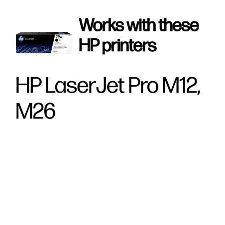 HP Toner/79A Black LaserJet Cart
